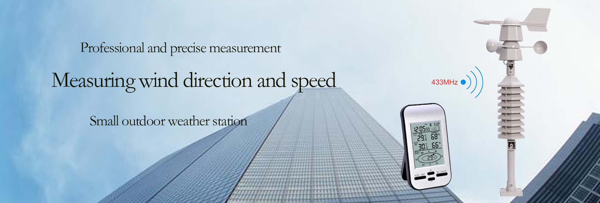 kualitas Stasiun Cuaca Wireless pabrik