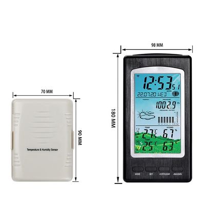 quality Stasiun Cuaca Wireless Indoor dan Outdoor Dengan Meter Suhu dan Kelembaban yang Tepat factory